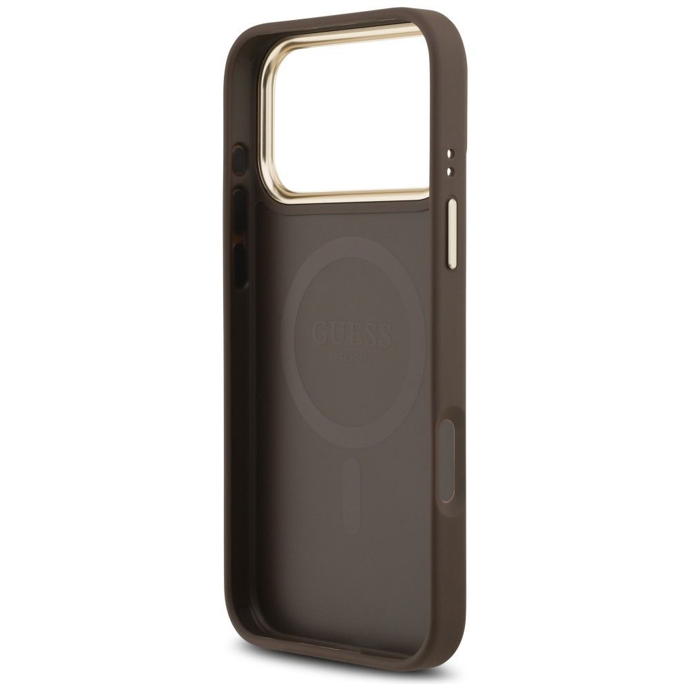 IPHONE 17 PRO MAX  - GUESS CASTANHA MAGSAFE