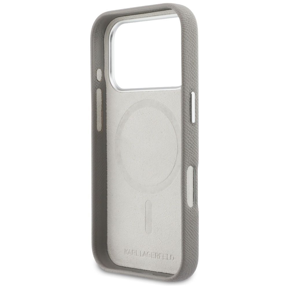 IPHONE 17 PRO MAX - KARL LAGERFELD CINZA MAGSAFE