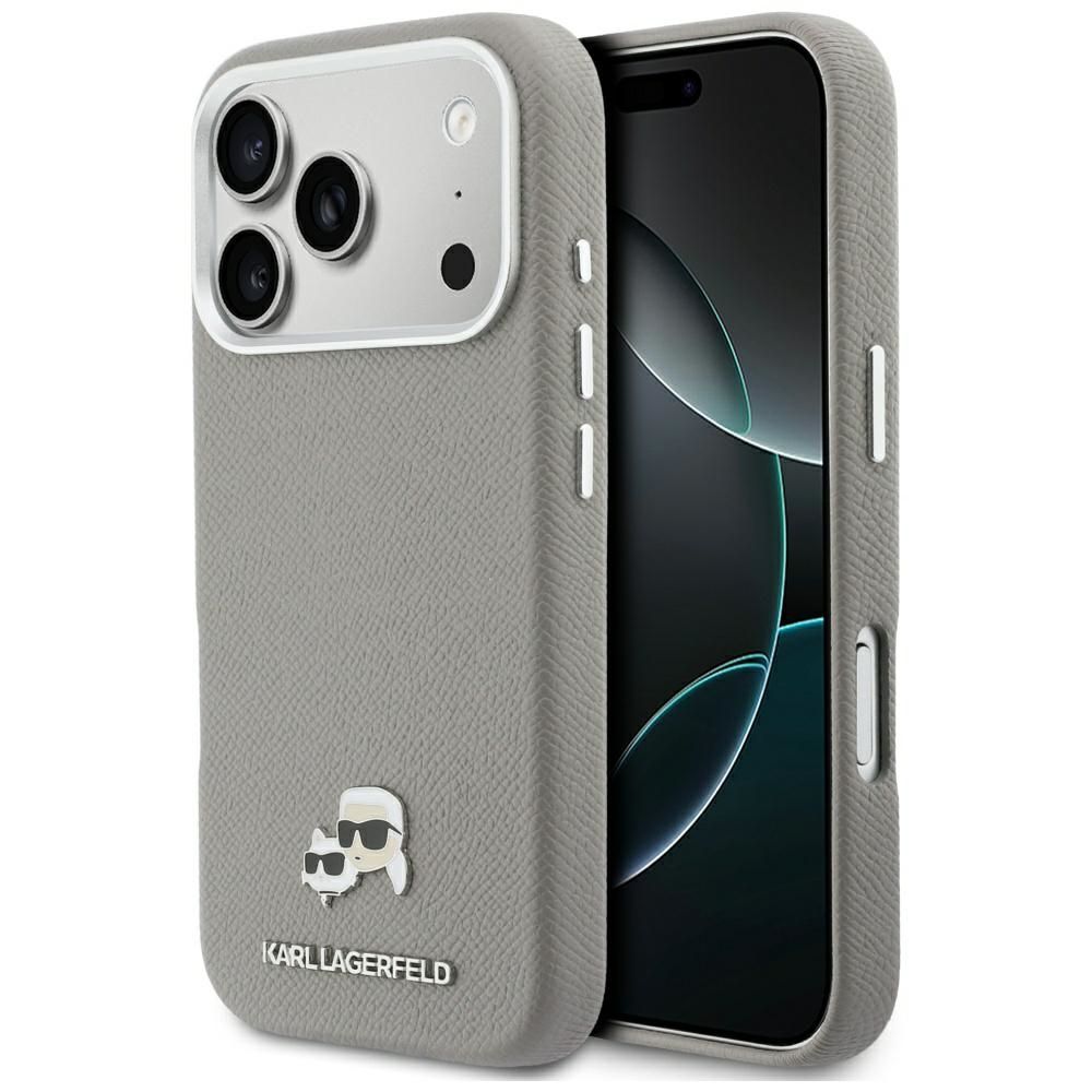 IPHONE 17 PRO MAX - KARL LAGERFELD CINZA MAGSAFE