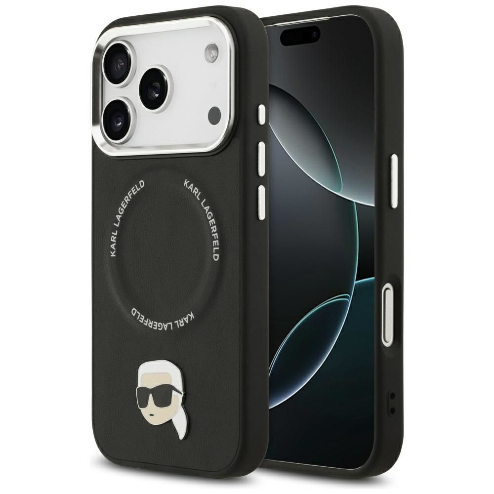 IPHONE 17 PRO MAX - KARL LAGERFELD PRETA MAGSAFE