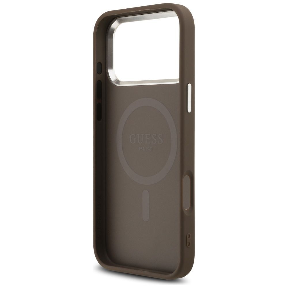 IPHONE 17 PRO MAX - GUESS CASTANHA MAGSAFE