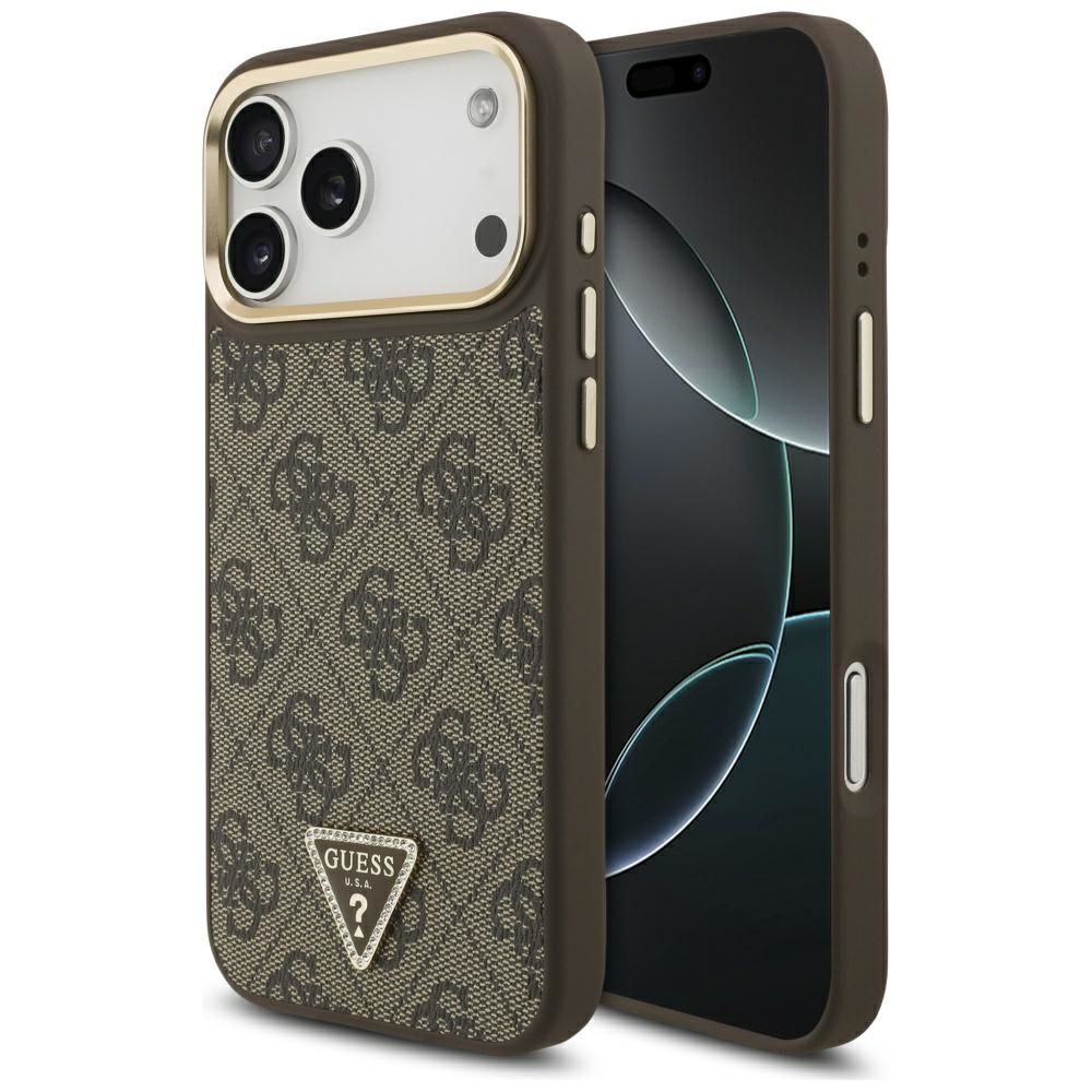 IPHONE 17 PRO - GUESS CASTANHA MAGSAFE